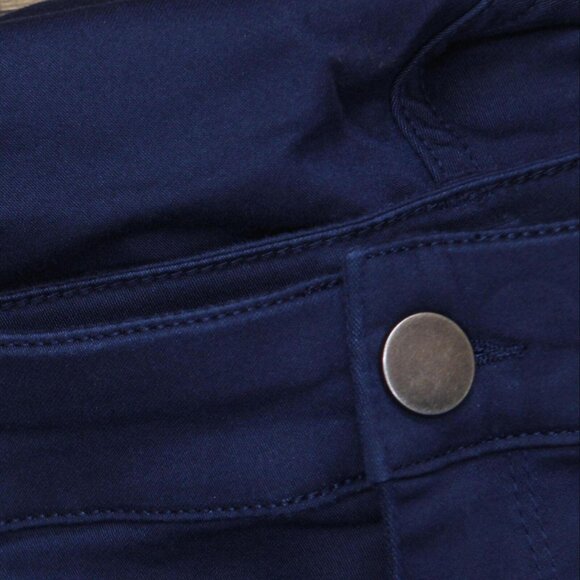 NWT Cj Banks Tapered Straight Fit Mid-Rise Dress Pants JOS-5565 24W Navy Blue - Picture 4 of 9